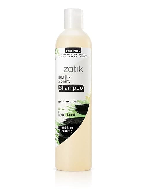 Zatik Olive & Black Seed Shampoo.