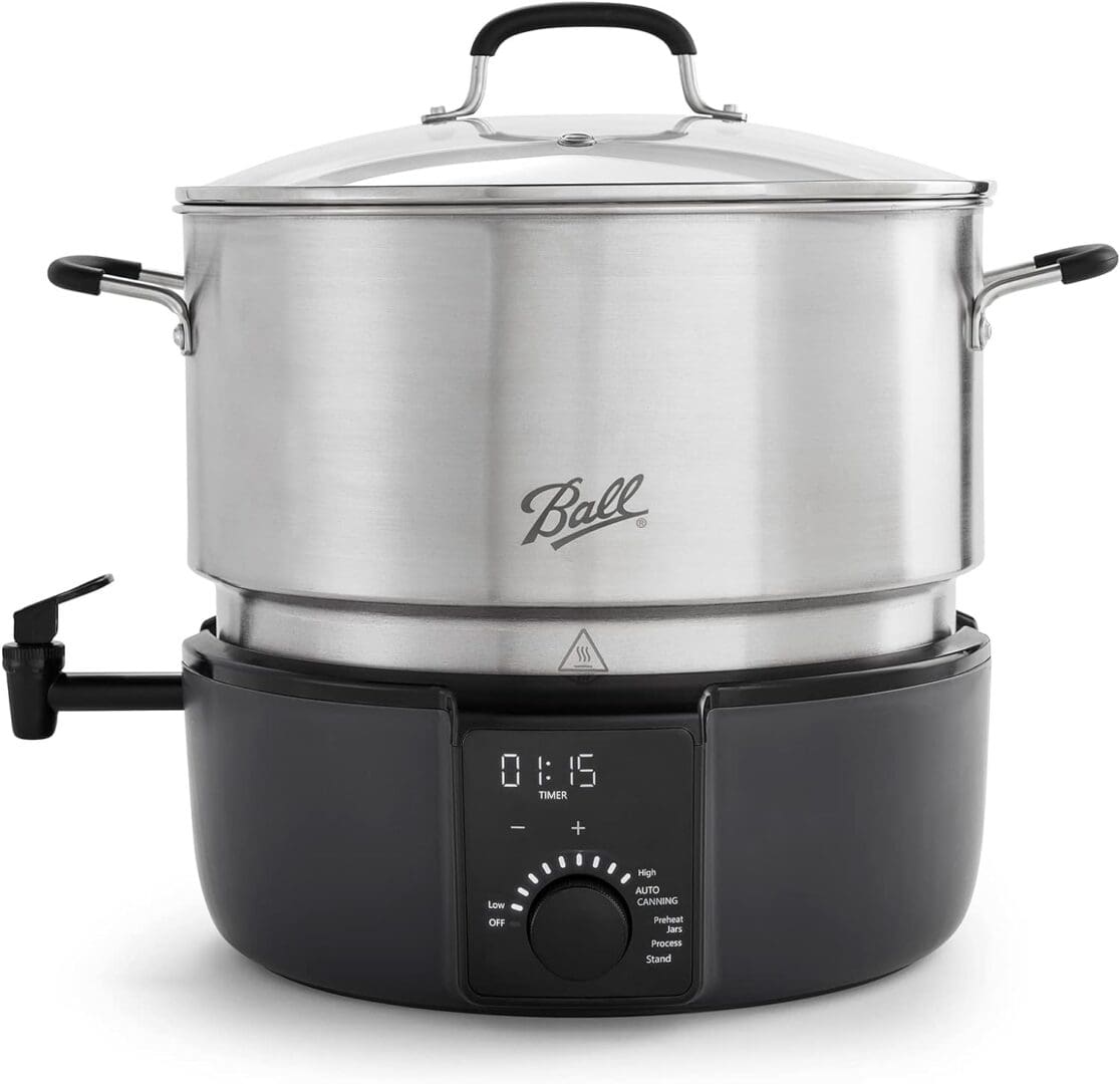 Ball automatic canning cooker with timer.