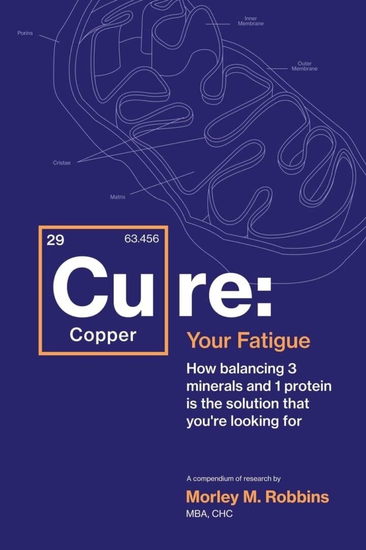 Cure: Copper, Your Fatigue, Book Cover.