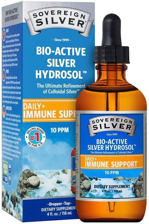 Sovereign Silver Bio-Active Hydrosol, 10 ppm.