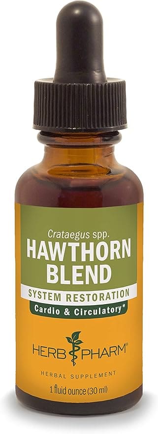 Herb Pharm Hawthorn Blend, 30ml bottle.