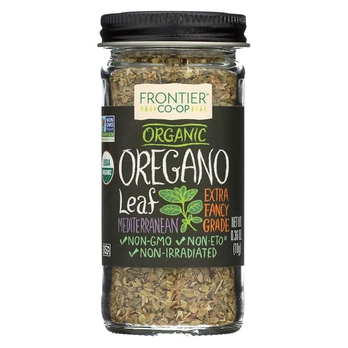 Organic oregano leaf, Mediterranean, extra fancy.