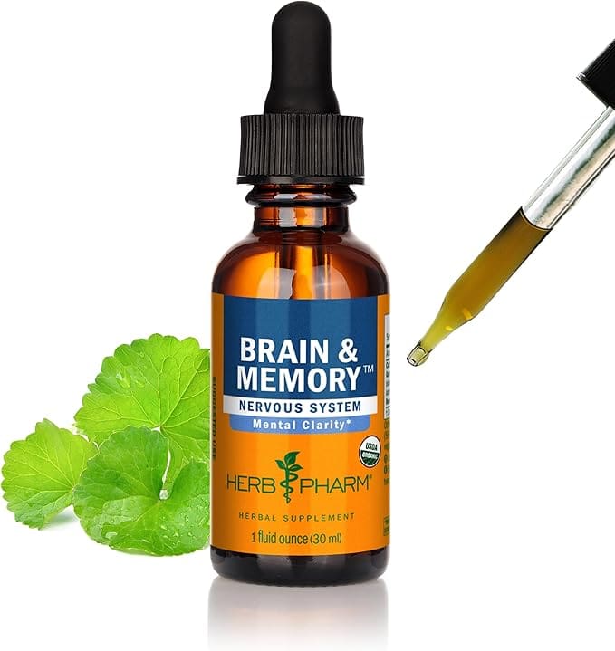 Brain & memory herbal supplement.