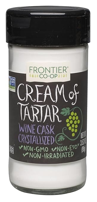 Frontier Co-op Cream of Tartar jar.