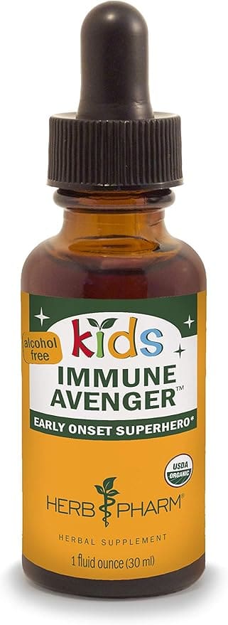 Kids Immune Avenger herbal supplement.