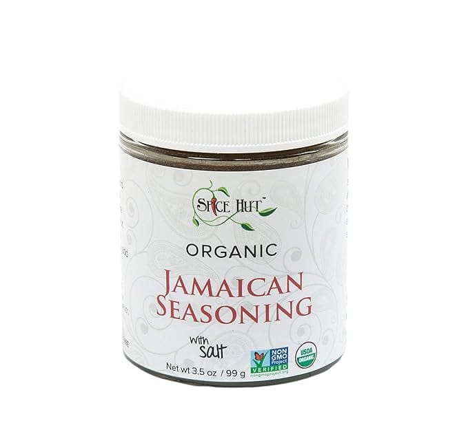 Organic Jamaican seasoning with salt.